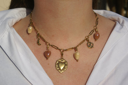 Cœur céramique latte