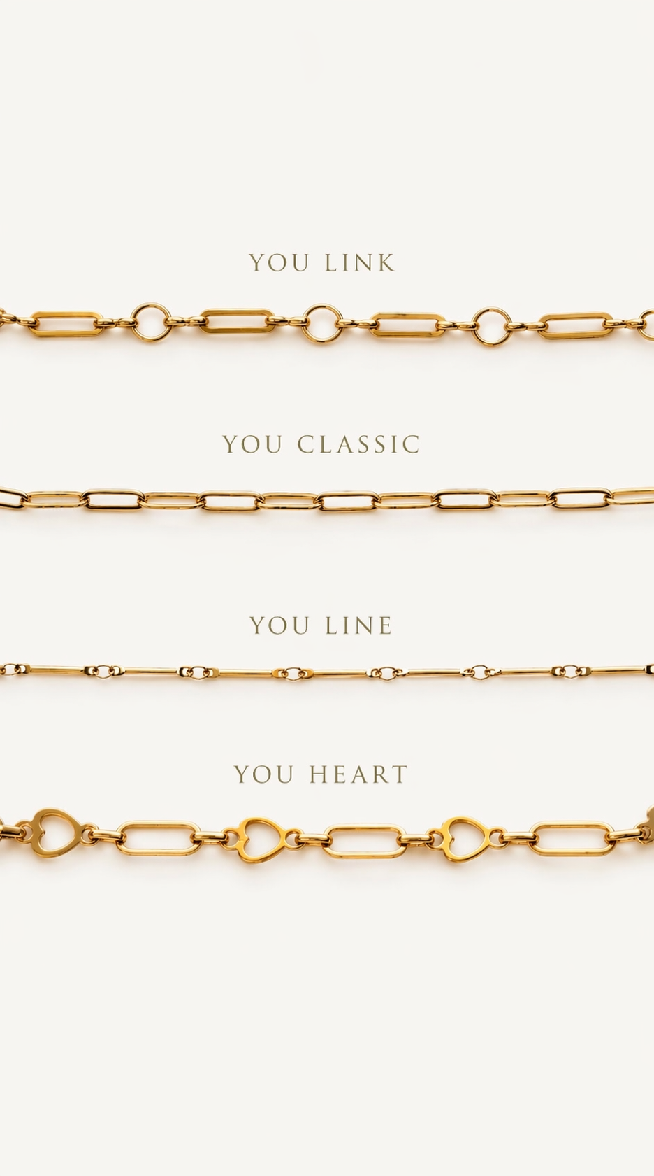 Chaîne de collier à personnaliser